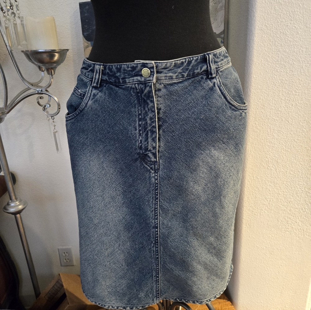 DENIM SKIRT